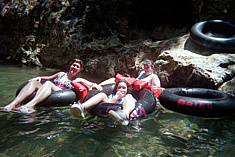 cave tubing belize